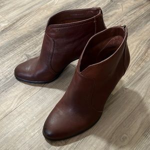 Vince Camuto Brown Booties